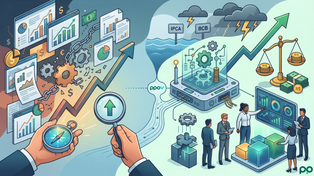 Análise de rentabilidade com margem em queda e distorções nos custos impactando decisões financeiras